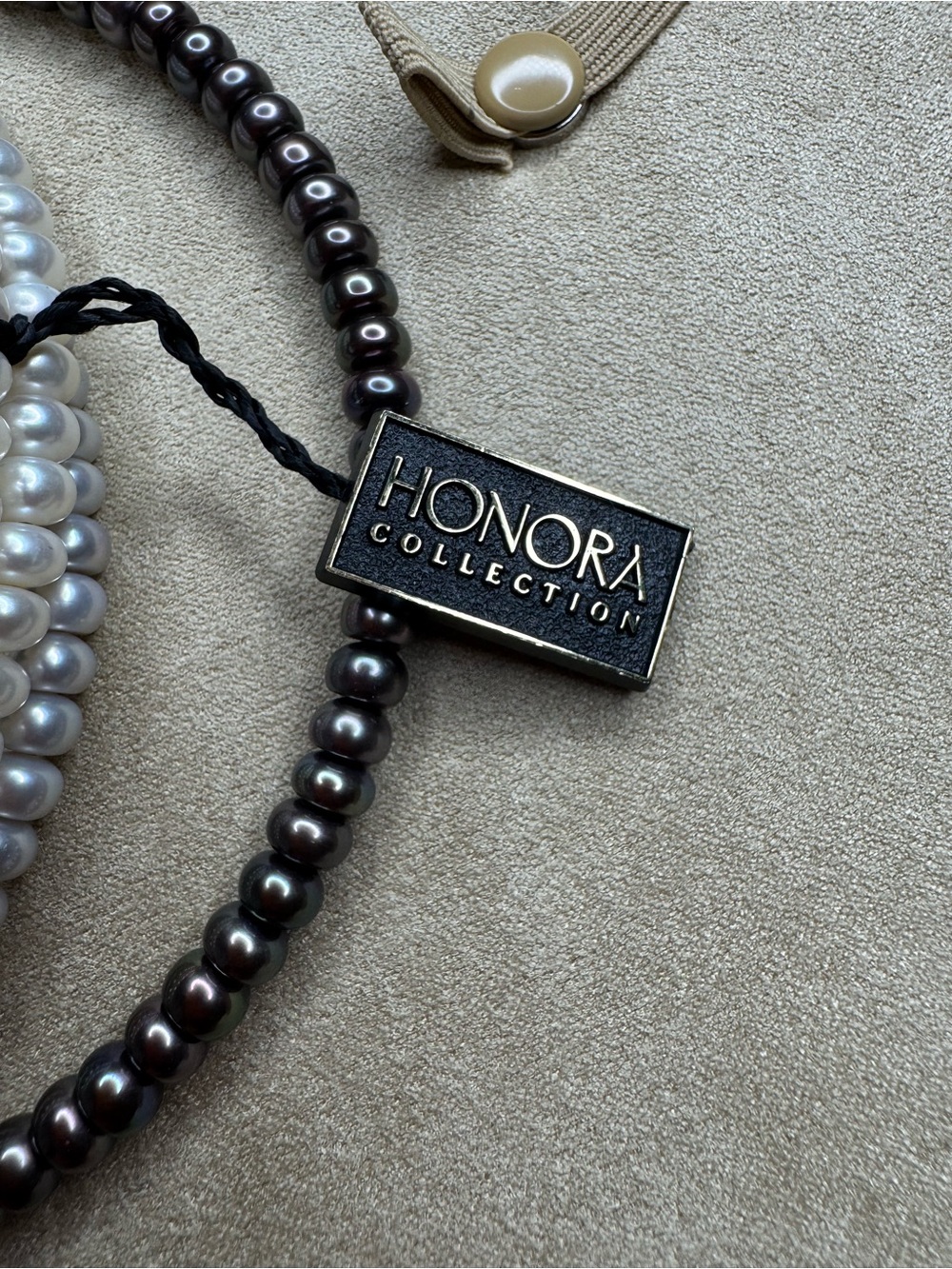 Honora Collection 3 Piece Pearl Coil Choker Set. - Picture 5 of 5